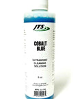Heavy Duty Cobalt Blue Ultrasonic Cleaner Solution For Jewelry And Watch Parts High Concentrate Formula in 8 oz bottle.