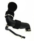 Flexible Air Intake Hose For Chevrolet S10 Engine Coolant Inlet Connector, high-quality durable rubber design, curved shape.