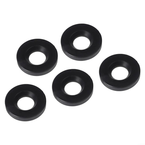 Five Rubber Pads For Shock Absorption And Vibration Control For Gym Equipment And Home Furniture Heavy Duty No Vibe Cushions