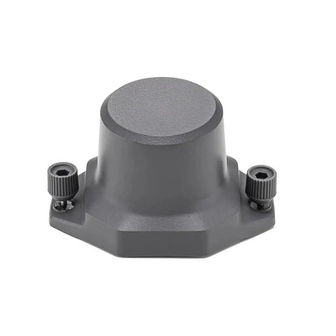 RTK Positioning Upgrade Module For Mavic 3 Enterprise Drone, sleek gray housing, front view with mounting knobs visible.