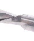 RFTD5125 1/2 Inch Spiral Flush Trim Router Bit With 1-1/4 Inch Cutting Length, pro grade carbide, shown at an angle.