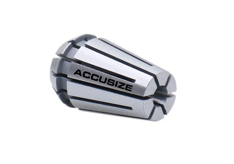 Close-up of ER11 collet from 7 Piece ER11 Collet Set For CNC Milling And Lathe Work Range 1/32 To 1/4 Inch 0.0004 Inch Concentricity