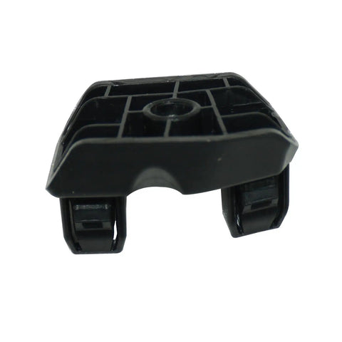 Close-up of Secure That Front Panel With This Solid Left Fender Bracket Support Holder Mount Replacement For Tesla Model Y 2020 To 2023 black stud.