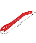 Pro Grade Red Table Saw Push Stick Tool For Miter Saw Safety Grip Block, ABS, 16.5 x 2.8 x 0.4 inches, angled view.