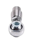 4 Piece 5/8 Inch 18 Thread Rod End Kit With Spacers Runs Slick With Angular Flex And Total Zero Slop On Your Linkage Setup Quick Mount Rig Ready For Any Gearhead Project Or Serious Machining Mod, detailed view of spherical joint.