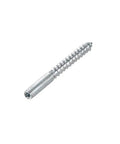 Rock Solid M6 Hanger Bolts Double Ended Hardware With Self Tapping Wood Screws And Machine Threads Zinc Plated Carbon Steel for furniture assembly