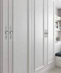 Wardrobe with 12 Pack Diamond Clear Crystal Glass Cabinet Knob Set With Plate And Screws in modern room decor