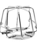 Fire Sprinkler Head Guard Protective Cover Cage Ceiling Impact Resistant Shield metallic design with durable installation clips.