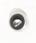 Waterjet diamond orifice for cutting head, stainless steel, 0.33mm, top view