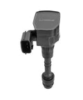Close-up of an ignition coil from the Ignition Coil Packs Set Of 6 For ThreePointFiveL And FourPointZeroL V6 Engines Compatible With Nissan Altima Maxima Murano Quest Pathfinder Xterra Infiniti I35 QX4 Suzuki Equator 2002 2009 Models Replacement Coils