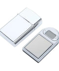Best Lil Pocket Digital Jewelry Scale Mini Gram Scale For Jewelry And Small Items with LCD next to a lighter-sized case