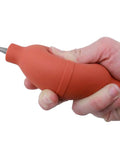 Pro Grade Dust Blower For Watch Movements And Small Parts Clean Tool With PVC Nozzle Tip held in hand