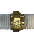 American Made Inline Compressor Check Valve One Quarter Inch NPT Brass Built Tough With Fluorocarbon O Rings For Small Compressors