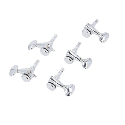 Savage Locking Guitar Tuners 6 Pack With Precision 1:21 Gear Ratio Smoother Intonation And Sealed Lubrication, chrome alloy steel