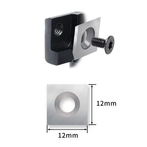 Straight Up 12X12X2.2Mm Square Corner Tungsten Carbide Turning Inserts With Rock Solid 35 Degree Angle And Dang Sharp Four Edge Geometry For Heavy Duty Metal Cutting Projects