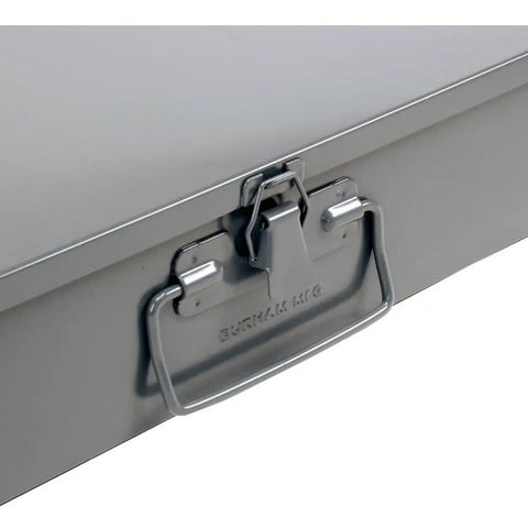 Heavy Duty Grade 5 Bolt And Nut Drawer Organizer Kit with zinc plated steel storage drawer and secure metal latch.