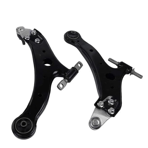 Set Of Left And Right Front Lower Control Arm And Ball Joint Assembly For 2002 Through 2006 Toyota Camry 2004 Through 2012 Toyota Highlander Avalon Solara And 2002 Through 2009 Lexus RX350 RX330 ES330 ES300 RX400h Beefed Up Durability shown from above