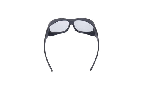 Hardcore Co2 Laser Safety Glasses Featuring Od6 Plus Optical Blocking With Ce En207 Certification Built Tight for Busy Dental Clinics and Industrial Sites Daily, front view.