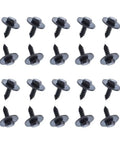 Beefy Hex Head Screws And Fasteners Kit For Splash Shield And Underbody Engine Covers Mercedes Benz 20 Piece Universal Metal Bumper Trim Bolts Set For Various Models, black metal screws