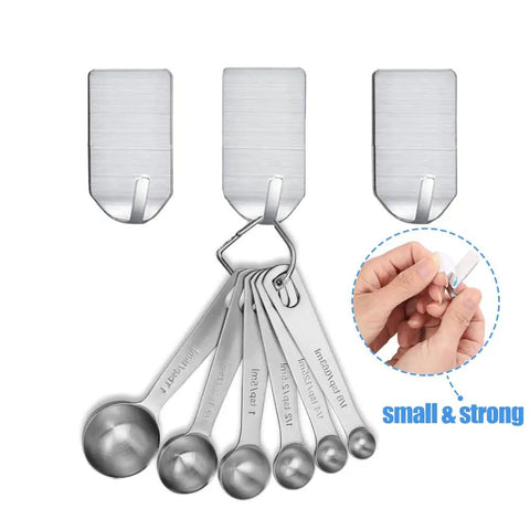 Stick On Hat Hooks For Wall Baseball Cap Rack Stainless Steel Waterproof Adhesive Hooks Heavy Duty Hold Up To 4 Lbs No Drill Easy Install 20 Pack Keeps Your Caps Neatly Hung And Ready To Grab