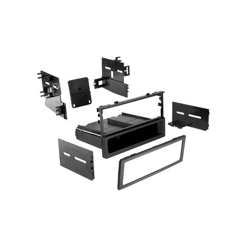 Honda Civic 1999 To 2000 In Dash Mounting Kit 3 Item Bundle For Car Stereo Installation With Single Din Harness And Radio Dash Kit Includes Wire Harness And Butt Connectors