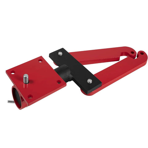 Beefy Heavy Duty Transmission And Small Engine Holding Fixture Tool With Base for Ford and Chrysler Transmissions, side view