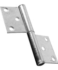 Heavy Duty Detachable Slip Joint Door Hinges 5 Inch Weld On Metal Rising Hinges For Exterior Security Doors Outdoor And Cabinet Hardware 1 Pair Weather Resistant Construction For Long Lasting Outdoor Use