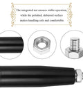 Built Tough Revolving Handle Knob Handwheel M12 X 120mm Threaded Stem Lathe Crank with nut and threaded grip details