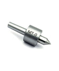 Mini Lathe Live Center MT0 Shank Triple Bearing Precision Revolving Center With Hardened Point And Tool Steel Housing