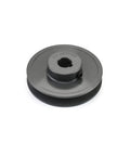 Rock Solid Single Groove V Belt Pulley 3.45 Inch OD Five Eighth Inch Bore Cast Iron Fixed Bore 1 Groove Sheave