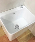 Two Pack Stainless Steel Bathtub Drain Strainers With Deep Basket Design Hair Catcher For Shower Drains And Bathroom Sinks