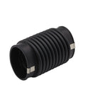 Quicksilver exhaust bellows, black ribbed rubber hose with metal clamps on ends