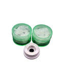 Ceramic Ring For Fiber Laser Cutting Head Dia 32/28.5mm, Pro Grade Wear Resistant Spare Part, Easy Install, Durable Performance For Industrial Fiber Machines, Keeps Cutting Head Cool And Stable Under Load, shown with threaded ring and cases