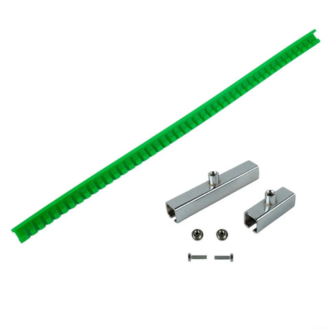 Paintless Dent Repair Push Hail Puller for Auto Body Sheet Metal and Plastic in silver and green components displayed