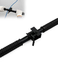 Heavy Duty Manual Wire Tugger Fishing Tool For Electricians To Pull Mule Tape, Fish Tape, And Ropes With Easy Grip Ergonomic Design and Secure Clamping Power with rubber grip.