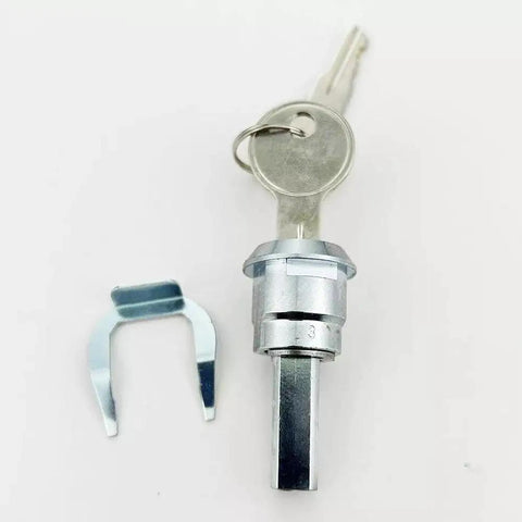 Universal Stainless Toolbox Lock With 180 Degree Rotation For Cabinets And Drawers Built Tough Cylinder Lock Includes 2 Keys And 1 Fastening Tab, stainless key lock