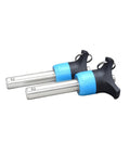 Must Have 12mm Quick Release Pin For Line Array Speakers! Stainless steel fasteners with blue grips for rigging.