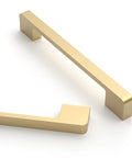 10 Pack 5 Inch Brushed Gold Cabinet Pulls for Kitchen Cabinets Cupboards and Drawers Durable Cabinet Hardware