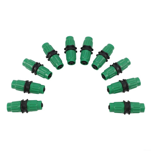 Top Rated Expandable Garden Hose Repair Kit With Compatible Fittings And Connectors For 25 To 100ft Hoses Fix Leaks Easily In A Flash, 10-piece green plastic hose connectors