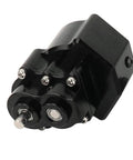 Black Beefed-Up All Metal Front Planetary Transmission With Prefixal Gearbox and Hardened Steel Drive Shaft for 1/10 RC Crawler