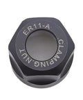 ER11 Collet Nut for CNC, High Precision 1/8" and 1/4" Collets, 65Mn Spring Steel, Clamping Nut, Front View
