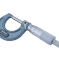 Outside Micrometer 0 to 25mm with 0.01mm Graduation and ±0.002mm Accuracy, handheld tool with smooth control knob