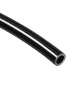Premium 3/16 Inch ID PU Pneumatic Hose Tubing For Air Tools And Fluid Transfer, 39.4 Feet 12 M Black, compression-resistant