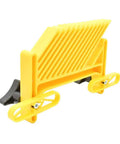 Hardcore Table Saw Featherboard Locks Tight On Standard Thirty Four X Three Eight Inch Miter Slots To Shut Down Kickback And Keep Rip Cuts Straight Shooter, yellow