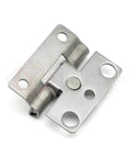 Stainless Steel Torque Door Hinge With Friction Damping And Free Stop For Precise Positioning Durable DIY Metalworking Hinge For Doors Two Point Five By Five Millimeter Size Model XK548 One Piece