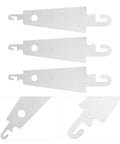Stainless Steel Needle Threader Portable And Sturdy Metal Threading Tool For Hand Sewing Easy To Use For Seniors And Beginners At Home Or Outdoors Includes 60 Pieces And Quick Fixes On The Go, 60-piece stainless steel set