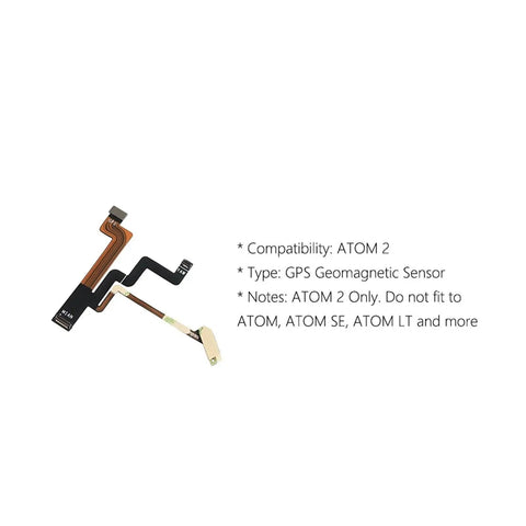 GPS Geomagnetic Sensor Swap In For ATOM 2 Drone Replacement Accessory with beige and black wiring shown