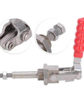 Beefy Toggle Clamp 304 Stainless Steel Push Pull Handle for Heavy Duty Workpiece Clamping, Smooth 180 Degree Rotation, Model GH36204SS