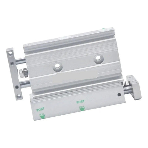Straight Shooter Double Rod Pneumatic Air Cylinder Str2 Series 16 Millimeter Bore Quick Swap Stroke Options Easy Install Actuator For Heavy Duty Automation Tasks