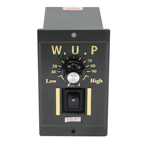 Close-up of speed controller for 120W 110V Speed Reduction Motor With 1 To 30 Gear Reducer, Adjustable Variable Gear, Single Phase AC Motor